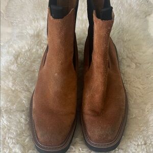 Sam Edelman Laguna Tan Suede Chelsea Boots